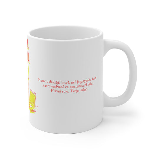 Hrneček pro školitelku - Školitelčino ranní peklo