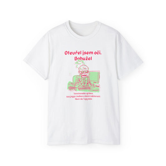 Tričko pro ajťáka - Sarkastické Ráno Ajťáka