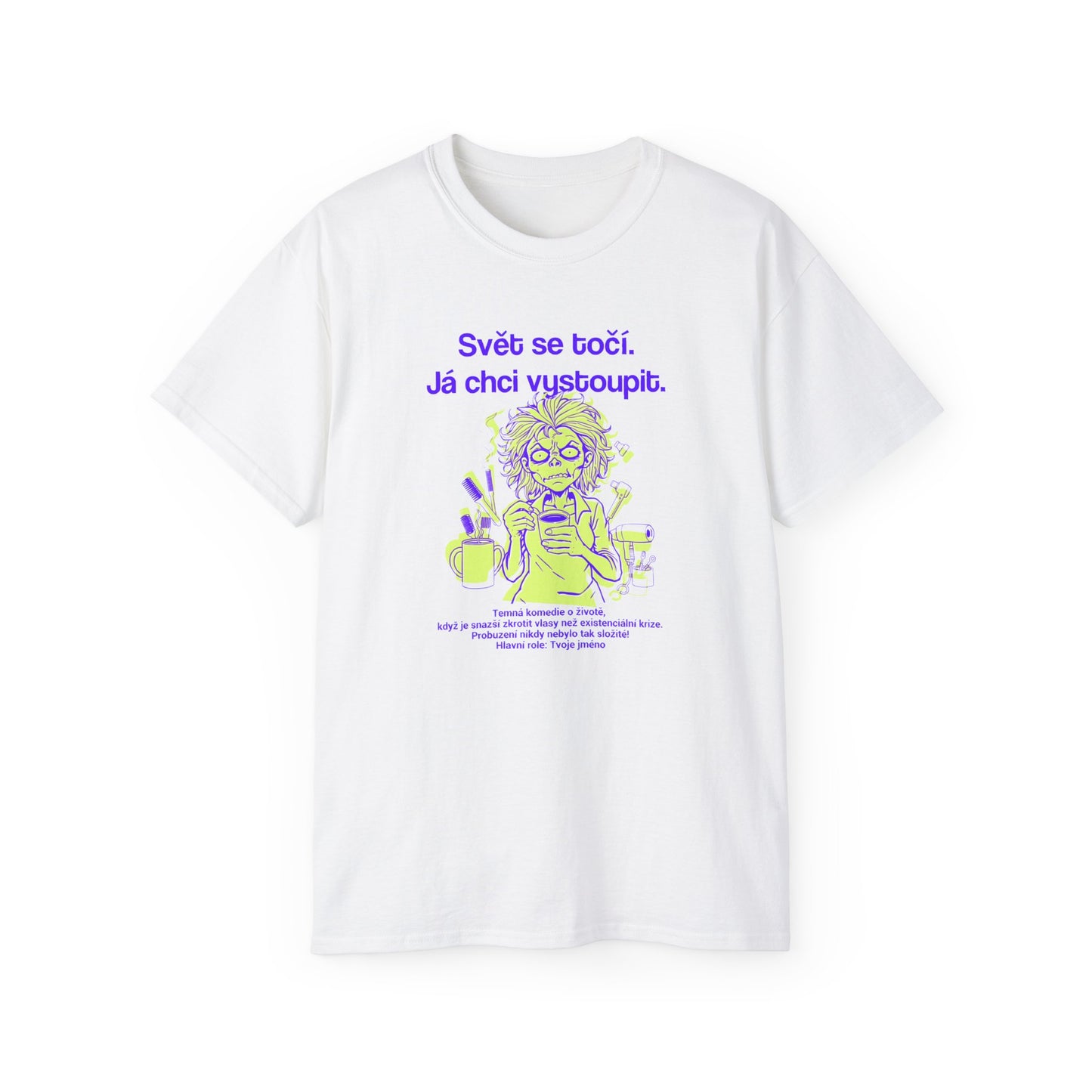 Tričko pro kadeřnici - Krotitelka Vlasů a Krizí