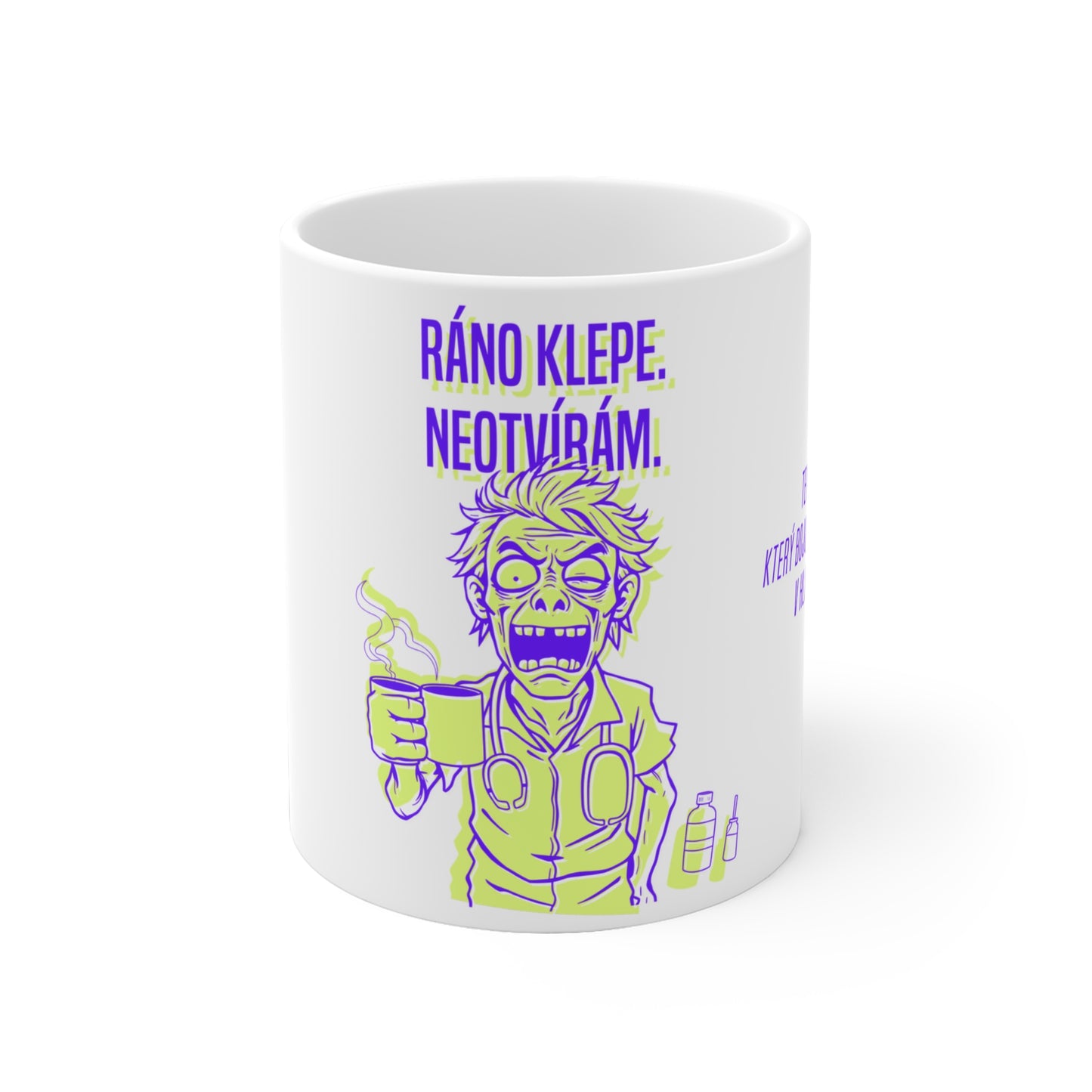 Únavné ráno pečovatele