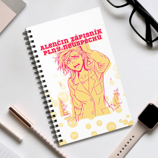 Zápisník pro bioložku - Zápisník neúspěchů pro bioložku