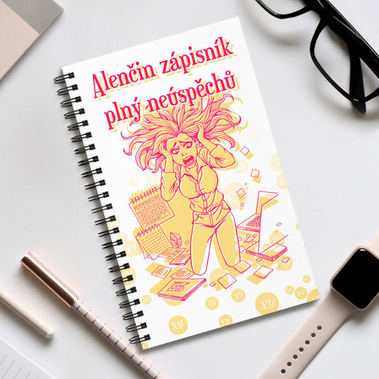 Zápisník pro organizátorku akcí - Diář katastrof pro organizátorku akcí