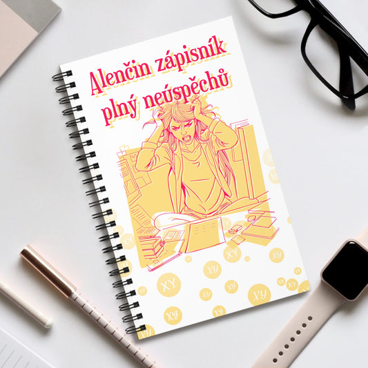 Zápisník pro UX designérku - Zápisník průšvihů pro ux designérku