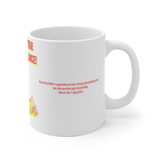 Hrnek pro organizátora akcí - Organizátorova ranní kocovina
