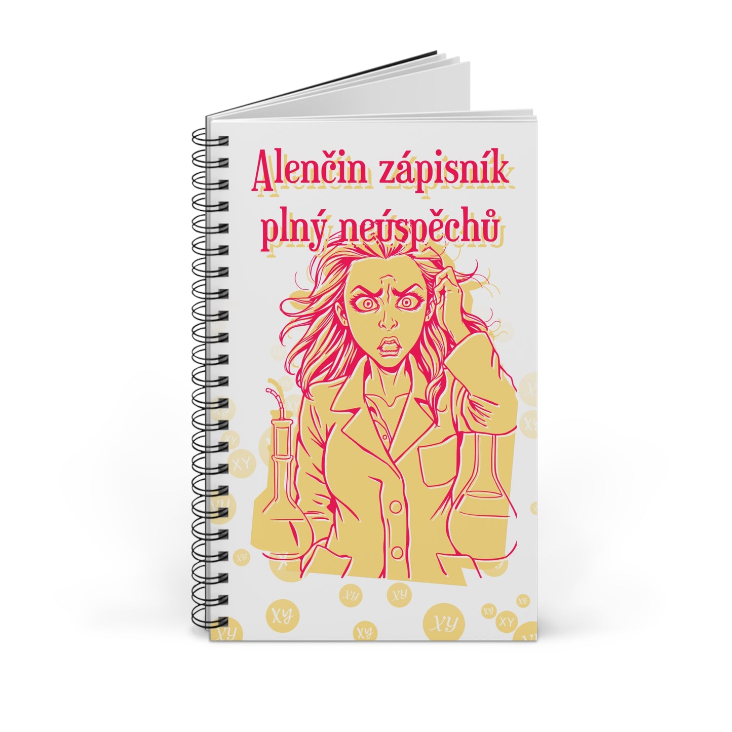Zápisník pro chemičku - Zápisník chemicky šílených nezdarů