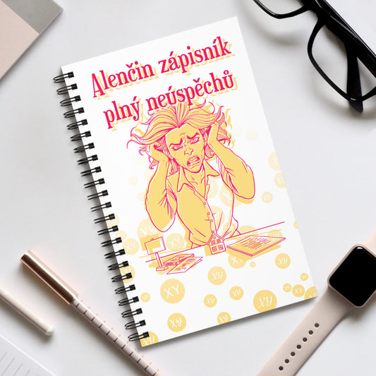 Zápisník pro realitní makléřku - Zápisník neúspěchů pro realitního makléře