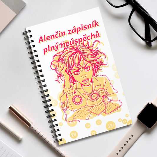 Zápisník pro telefonistku - Zápisník zmeškaných hovorů pro telefonistku
