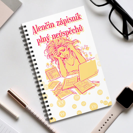 Zápisník pro UX designérku - Zápisník frustrací pro UX designérku