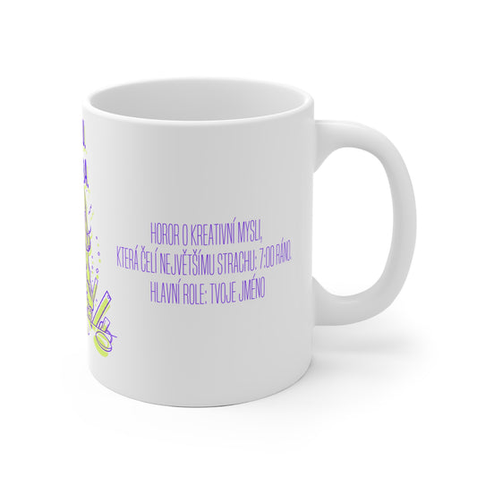 Hrnek pro designérku - Designérčino kreativní probuzení