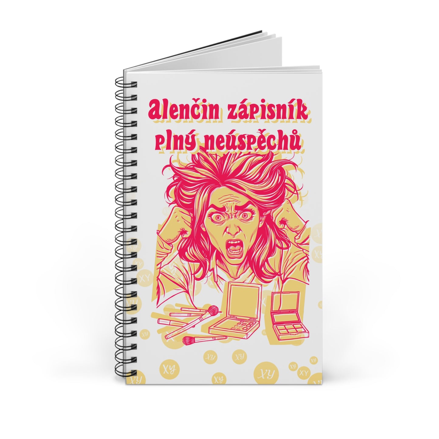 Zápisník pro kosmetičku - Zápisník trapasů pro kosmetičku