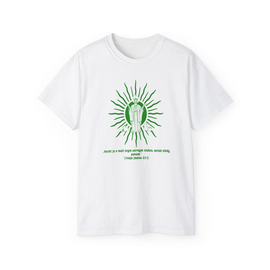 Tričko pro personalistu - Svatý Personalista: Tričko Pro Ty, Kdo Mají Email pod Kontrolou