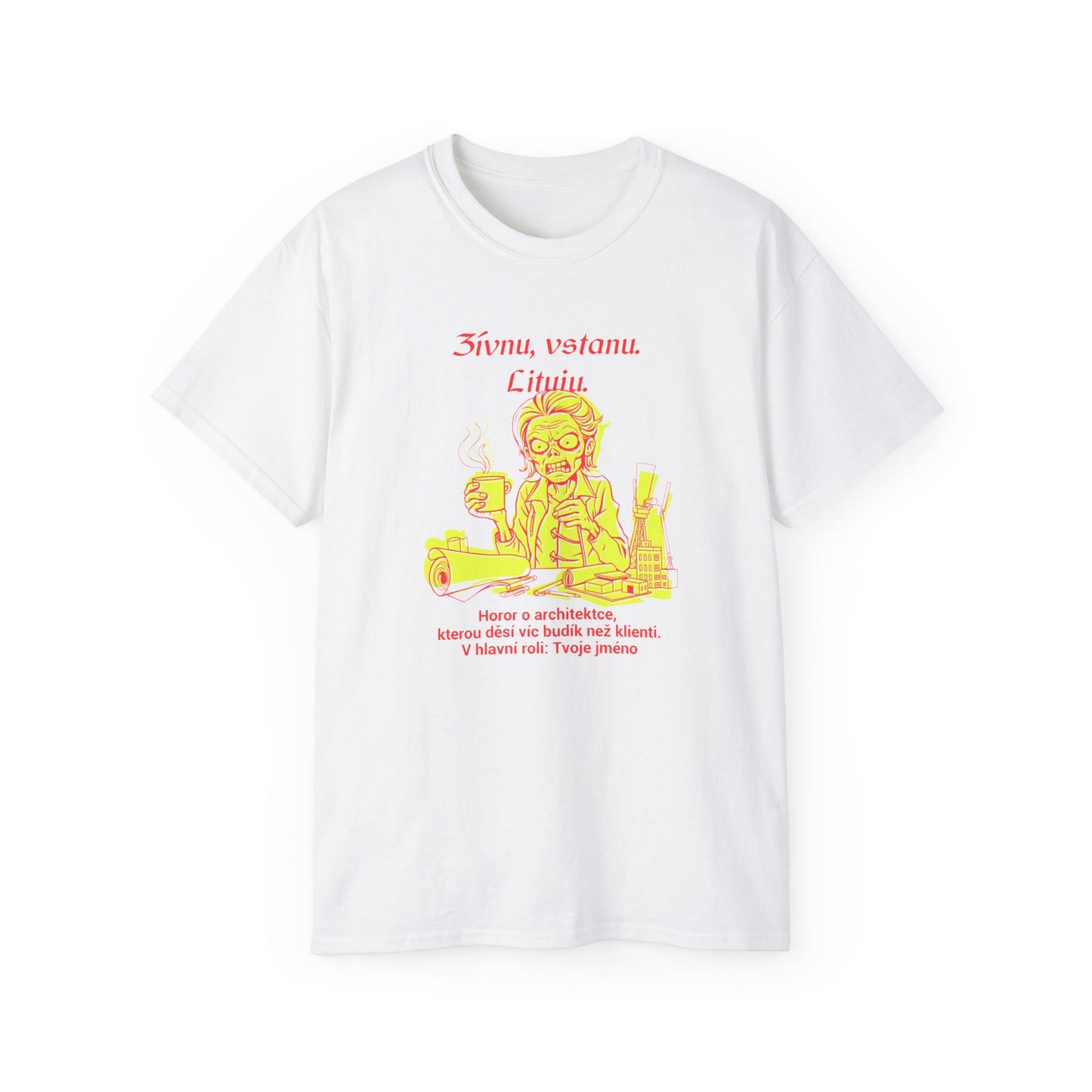 Tričko pro architektku - Budíkové Hrůzy Architektky