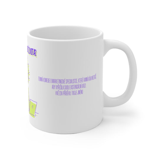 Hrneček pro marketingovou specialistku - Strategie existenciální krize