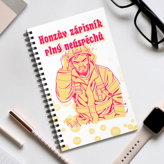 Zápisník pro hasiče - Zápisník přešlapů pro hasiče