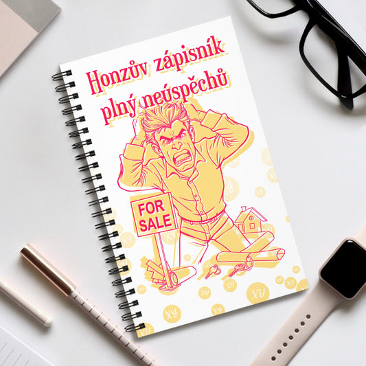 Zápisník pro realitního makléře - Zápisník marných slibů pro realitního makléře