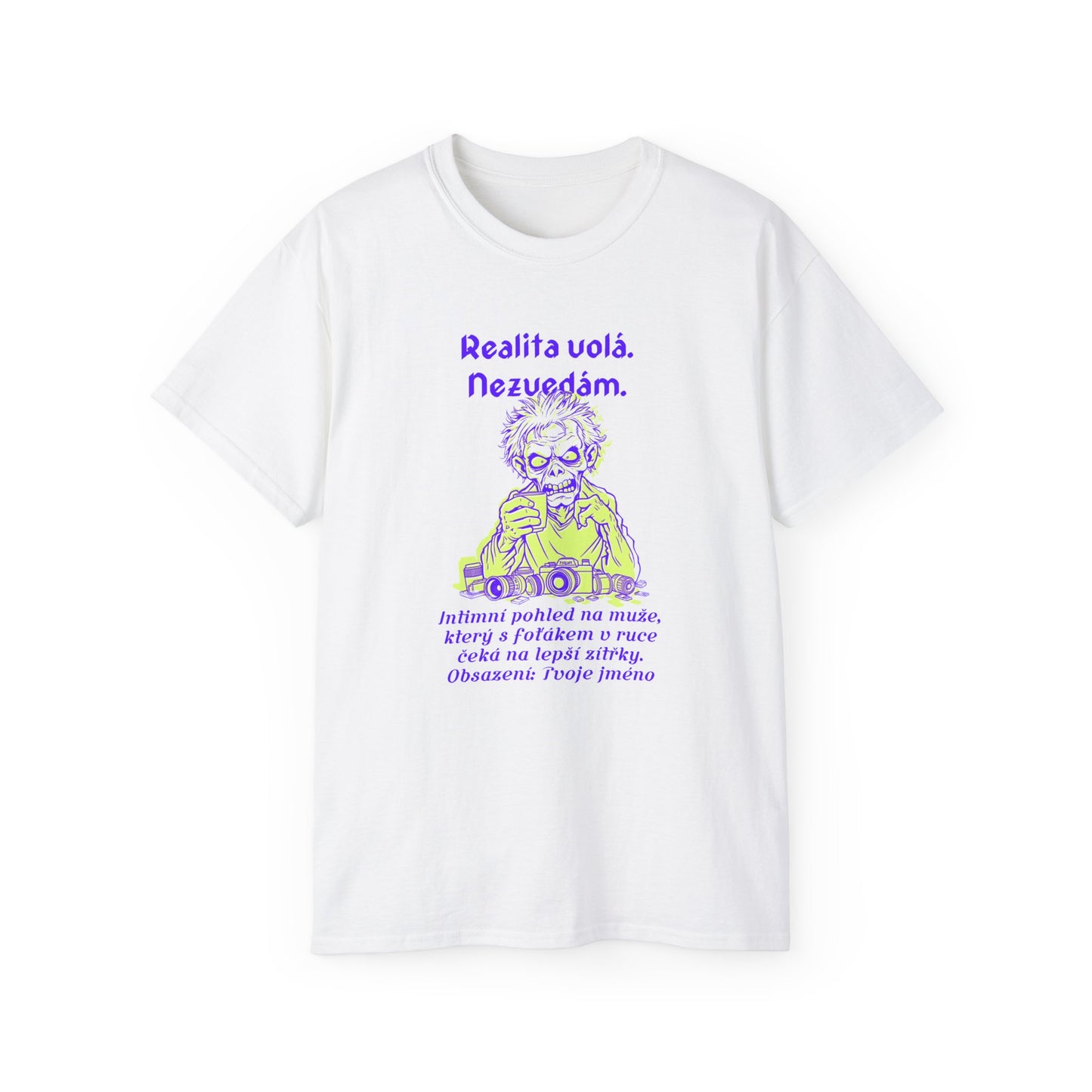 Tričko pro fotografa - Čekání na lepší zítřky