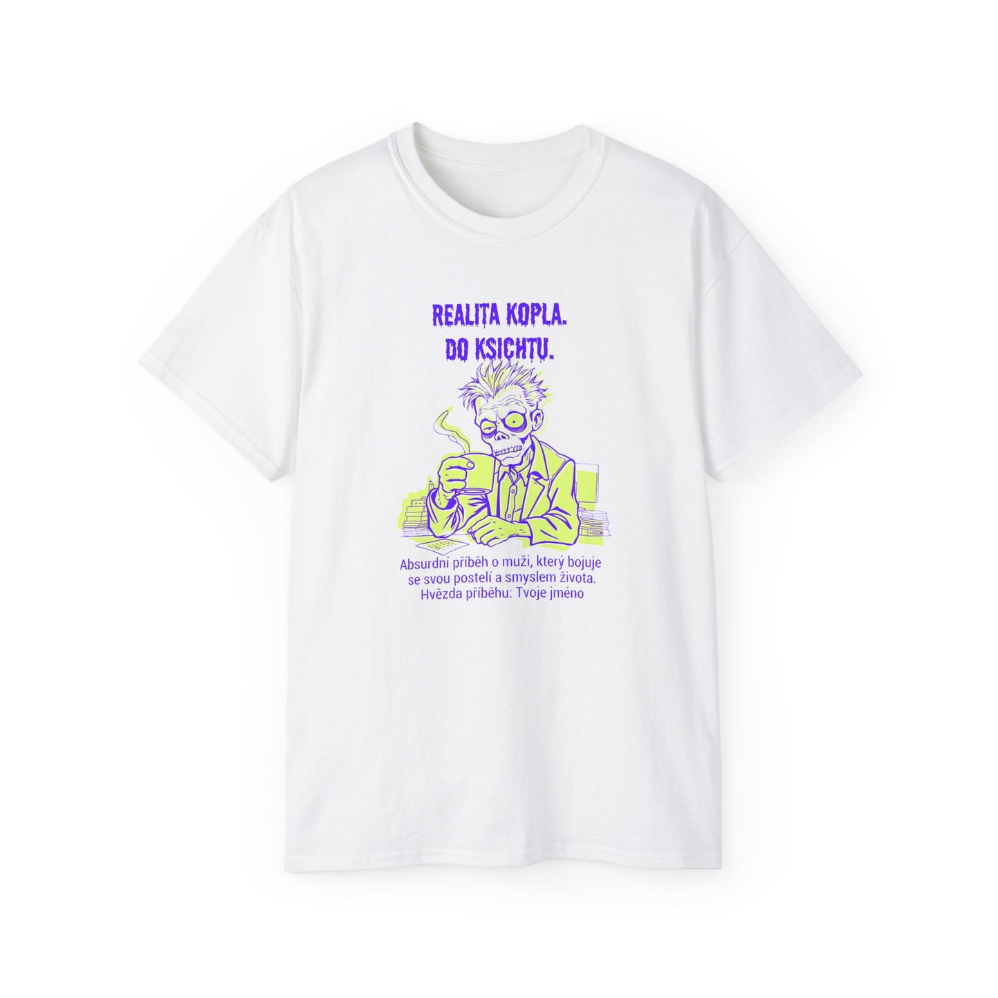 Tričko pro office manažera - Ranní Peklo v Kanceláři