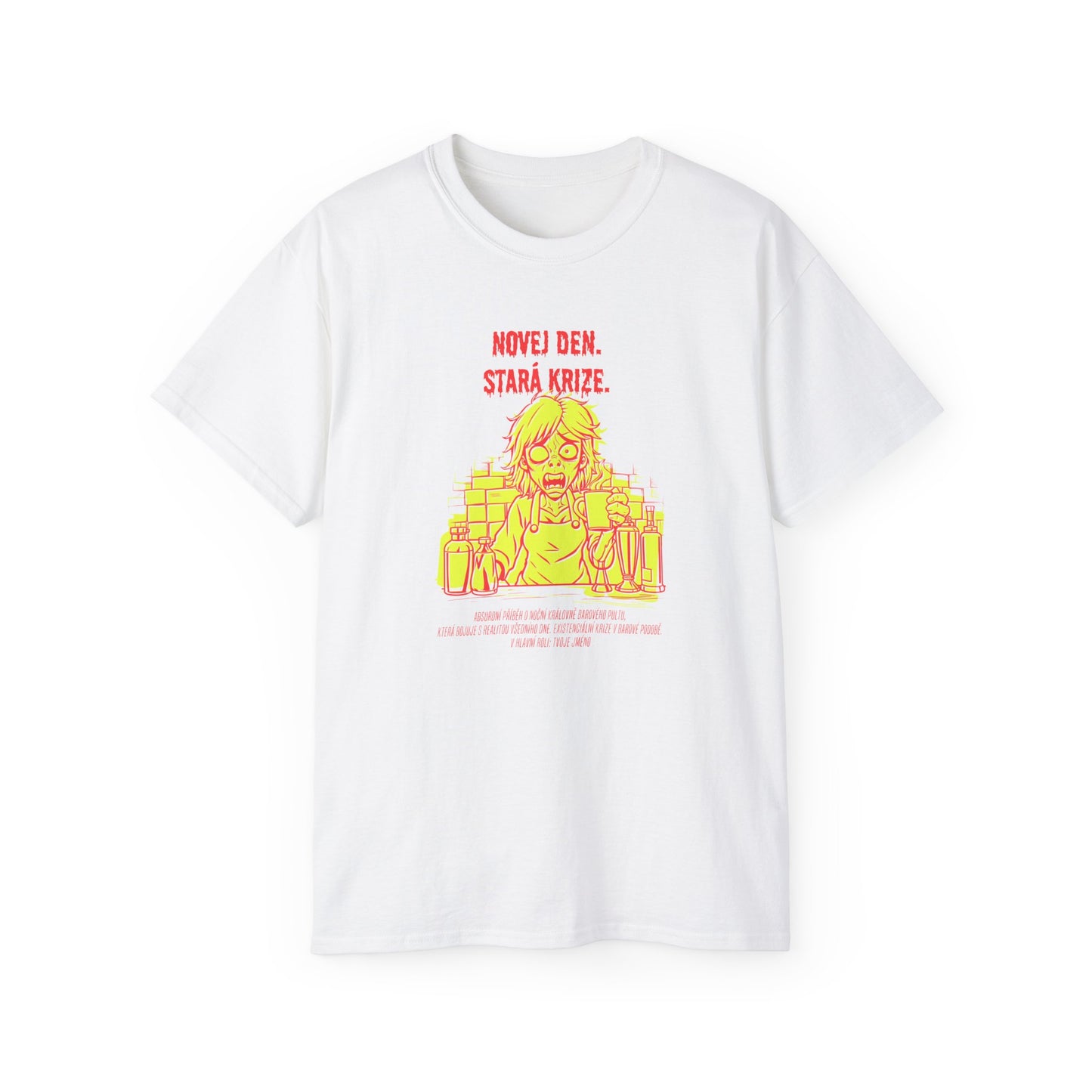 Tričko pro barmanku - Královna Barového Pultu