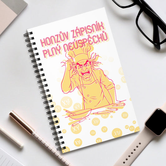 Zápisník pro kuchaře - Zápisník průserů pro kuchaře