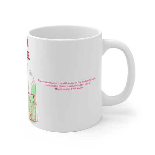 Hrnek pro architekta - Architektův ranní boj