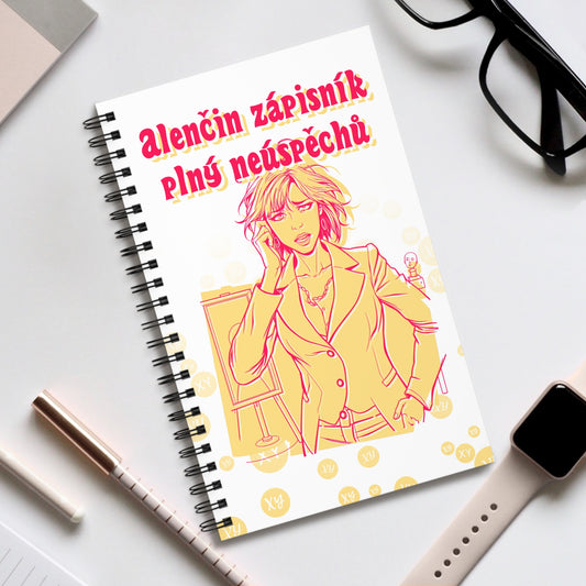 Zápisník pro galeristku - Zápisník chaosu pro galeristku