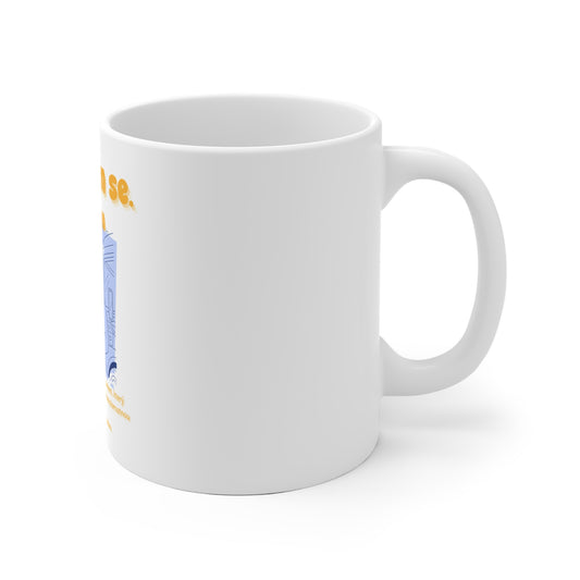 Hrnek pro řidiče kamionu - Úsvit kamioňáka: Probouzím se. Děkuju.