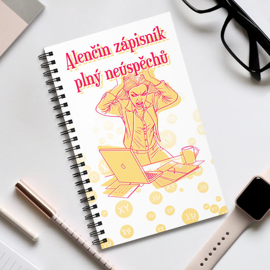 Zápisník pro marketingovou specialistku - Zápisník neúspěchů pro marketingovou specialistku