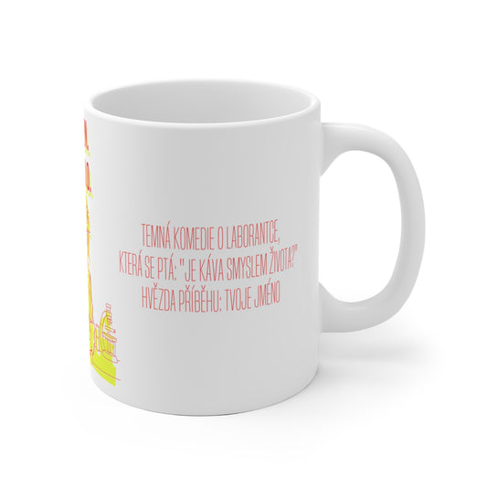 Hrneček pro laborantku - Kávová bublina laborantky