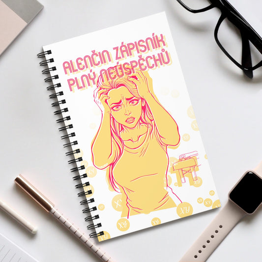 Zápisník pro masérku - Zápisník průšvihů pro masérku