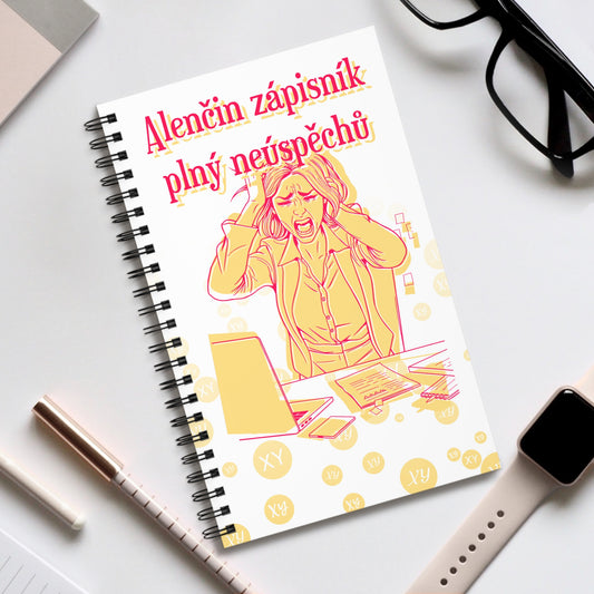 Zápisník pro produktovou manažerku - Zápisník budoucích katastrof pro produktovou manažerku