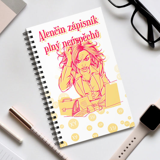 Zápisník pro obchodní zástupkyni - Zápisník katastrof obchodní zástupkyně