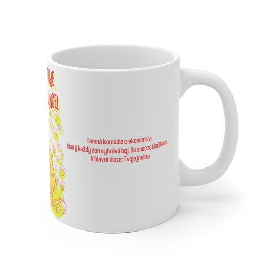 Hrnek pro ekonoma - Ekonomův boj se snooze tlačítkem