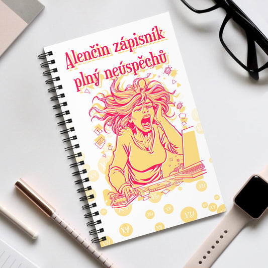 Poznámkový blok pro testerku softwaru - Zápisník bugů pro softwarového masochistu