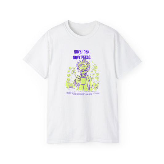 Tričko pro marketingového specialistu - Marketingový Ráno: Peklo Tričko