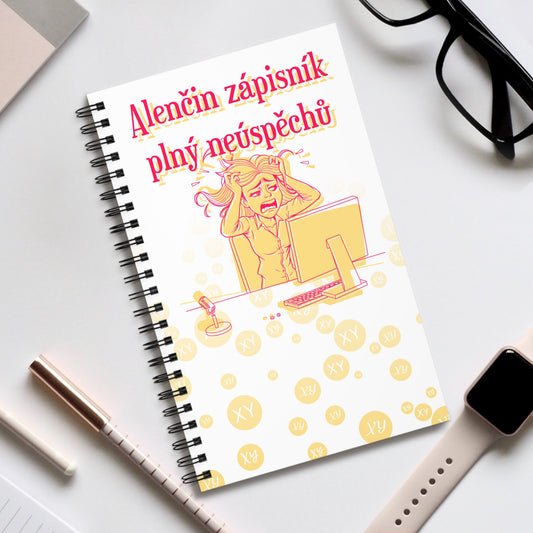 Zápisník pro moderátorku - Zápisník trapasů pro moderátorku