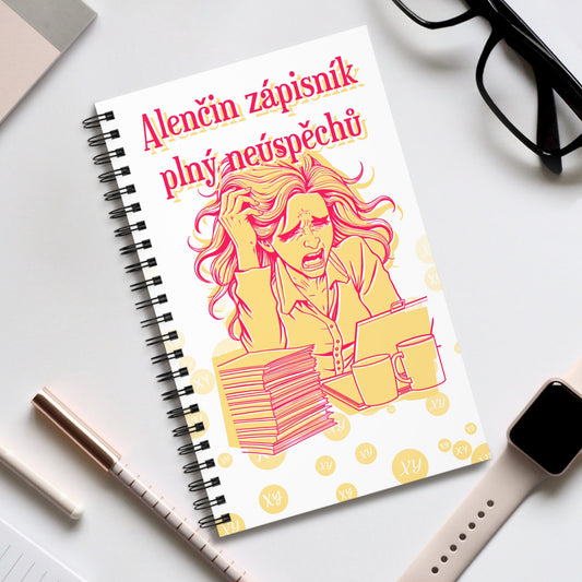 Zápisník pro personalistku - Kniha absurdních setkání pro personalistku