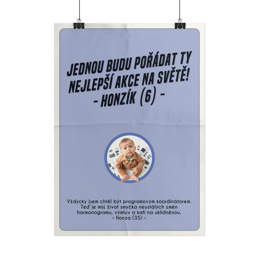 Plakát A3 pro programového koordinátora - Koordinátorovo profesní vystřízlivění