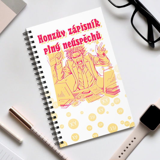 Poznámkový blok pro marketingového specialistu - Zápisník neúspěchů pro marketingového specialistu