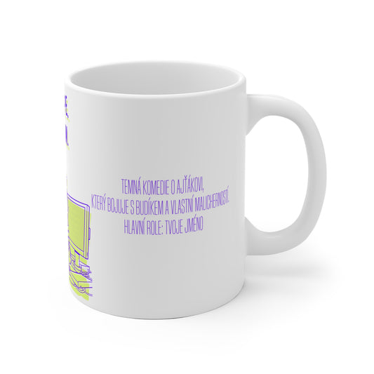 Hrnek pro ajťáka - Ajťákovo rozespalé probuzení