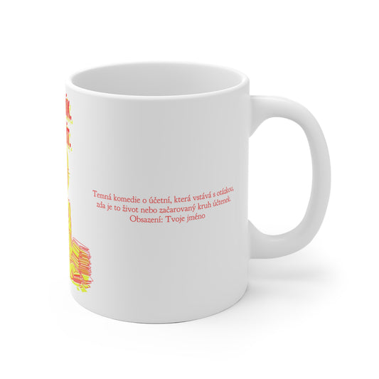 Hrneček pro mzdovou účetní - Mzdová účetní a účtenkové peklo