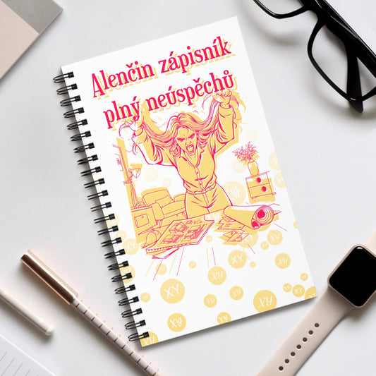 Zápisník pro interiérovou designérku - Zápisník fušek pro interiérovou designérku