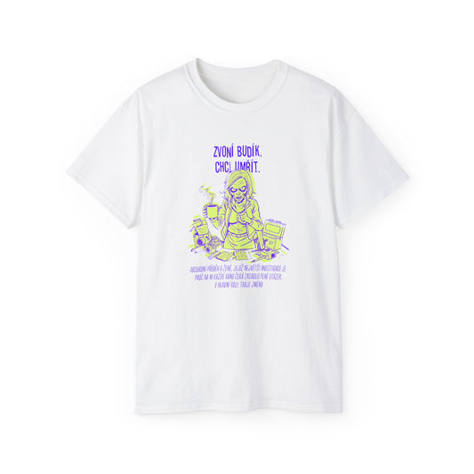 Tričko pro novinářku - Ranní Budík: Otázky Života