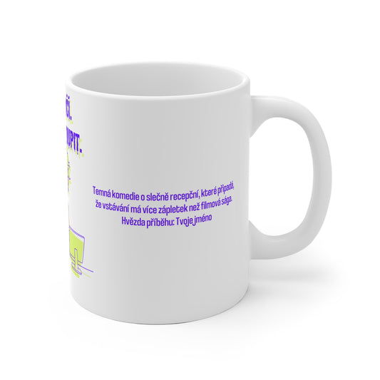 Hrnek pro recepční - Recepční na hraně