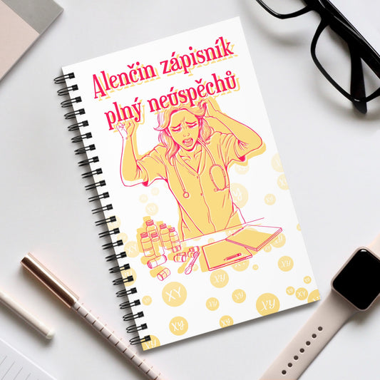 Poznámkový blok pro pečovatelku - Zápisník přežití pro pečovatelku