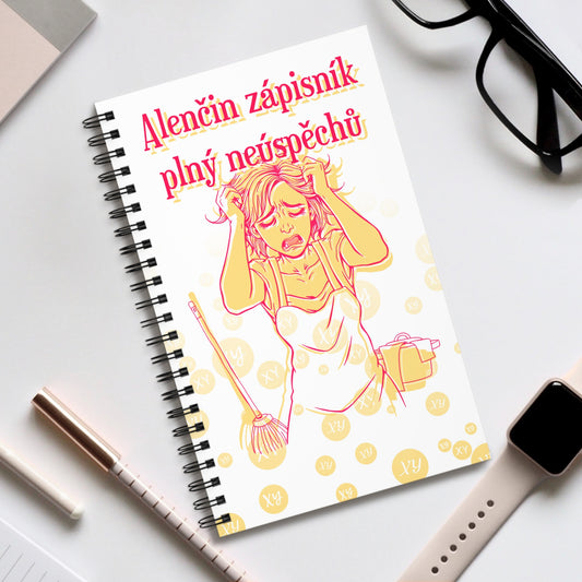 Zápisník pro hospodyně - Deník selhání pro hospodyně