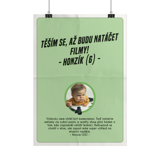 Plakát A3 pro kameramana - Kameramanova ztráta iluzí