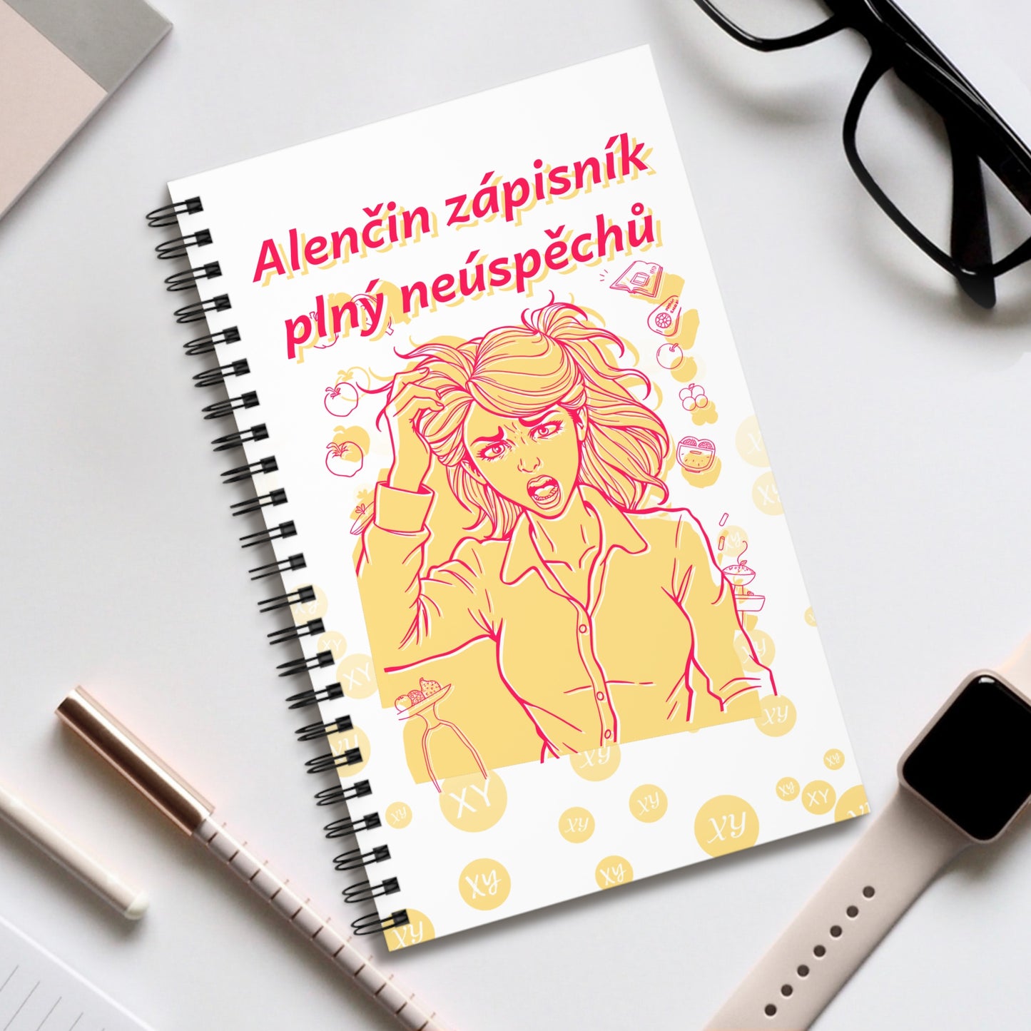 Poznámkový blok pro poradkyni výživy - Zápisník přešlapů pro poradkyni výživy