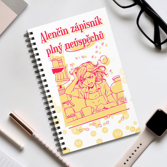 Zápisník pro baristku - Zápisník neúspěchů pro baristku
