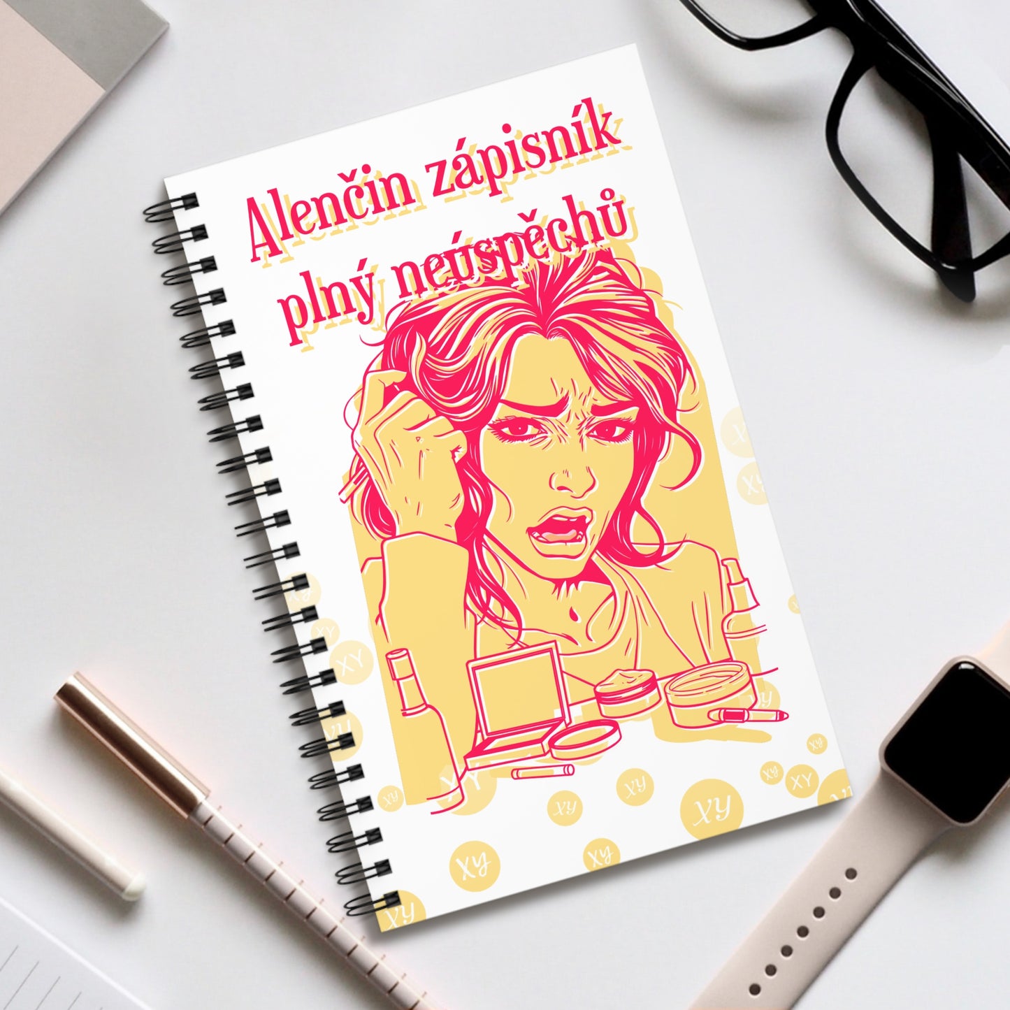 Zápisník pro kosmetičku - Deník katastrof pro kosmetičku