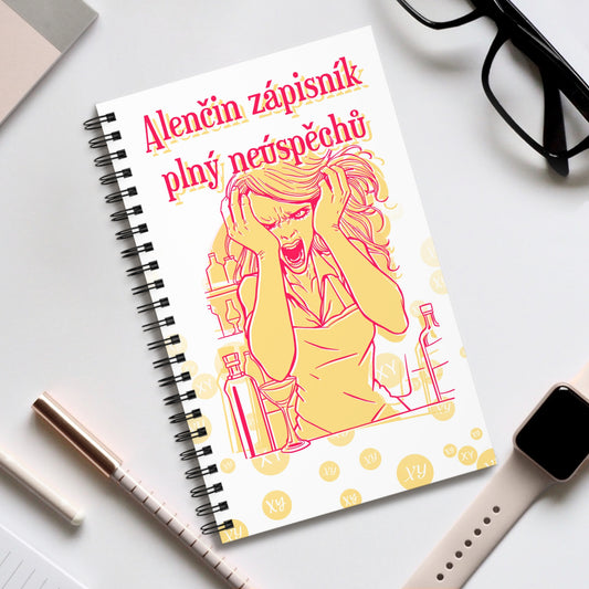Zápisník pro barmanku - Zápisník opileckých pokusů pro barmanku
